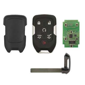2024 Новый 315/433 МГц Пульт дистанционного управления Автомобилем для брелока 6 Кнопок Бесключевого доступа HYQ1AA/для Портативного ключа