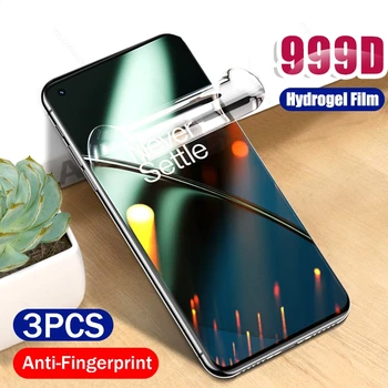 3ШТ 999D Изогнутая Мягкая Гидрогелевая Пленка Для OnePlus 11 5G Sceen Protectors Film One Plus 11 5G 2023 PBH110 6,7 
