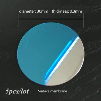 5 шт./лот Металлическая пластина 30x0,3 мм диск железный лист для магнита Держатель мобильного телефона для магнитных автомобильных держателей Samsung