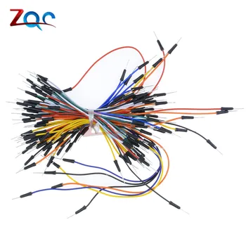 65шт Макетные соединительные кабели для Arduino Jump Code Wire Kit Комплект макетных проводов для оптовых продаж
