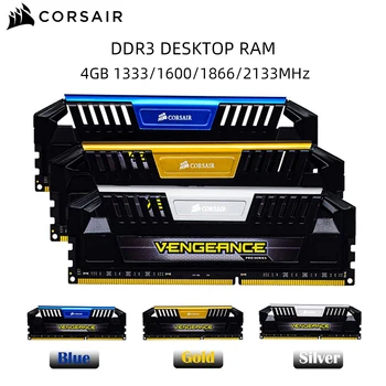 CORSAIR Vengeance LPX DDR3 4 ГБ 2133 МГц 1866 МГц 1600 МГц 1333 МГц Настольная Память 240Pin DIMM 1,5 В Оперативная Память Двухканальная