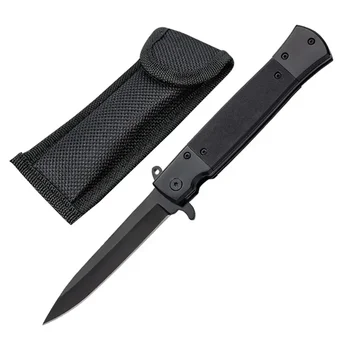 DuoClang Многофункциональный уличный складной нож с лезвием высокой твердости для самообороны, портативные карманные ножи для полевой рыбалки, принадлежности