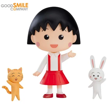 GoodSmile Оригинальный Подлинный NENDOROID GSC 1500 Maruko Chibi Maruko Chan Фигурка Аниме Кукла Модель Игрушки Дисплей Коллекционная Милая
