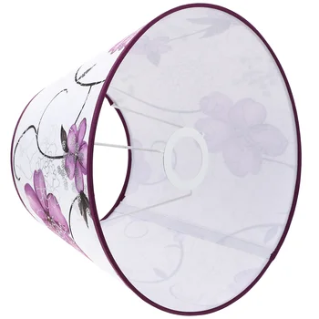 Абажур с цветочным рисунком, абажур среднего размера, абажур из ткани европейского стиля, подвесной светильник, винтажные абажуры