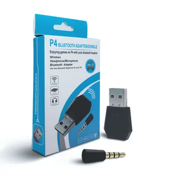 Беспроводной игровой аудио адаптер для наушников Приемник для игровой консоли PS4, гарнитура для ПК, аудиопередатчик Bluetooth 4.0