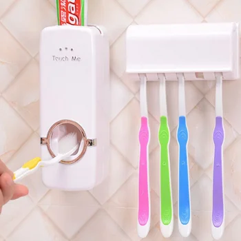 Высококачественный Автоматический Дозатор зубной пасты Наборы держателей зубных щеток Семейные Наборы зубных щеток Аксессуары для ванной комнаты