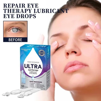 Глазные капли Улучшают защиту зрения, Снимают усталость глаз, Сухость, Зуд, Покраснение, Ухудшение зрения, Дискомфорт, Увлажняющее средство для ухода