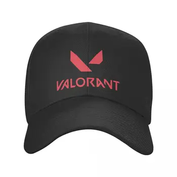 Горячая распродажа Бейсболки с логотипом Valorant для видеоигр, Мужские И Женские Регулируемые на заказ Шляпы для взрослых в стиле хип-хоп, Летние Весенние шляпы