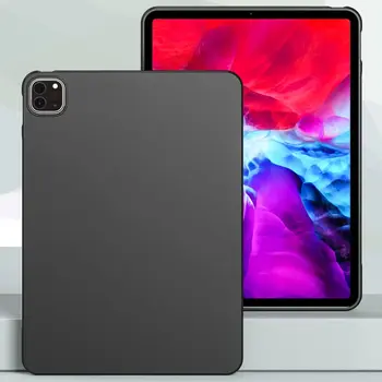 Для Apple iPad Pro 12.9 2018 2020 2021 2022 Чехол Для Планшета 2-го 3-го 4-го Поколения Гибкая Мягкая Силиконовая Оболочка Матовая Крышка