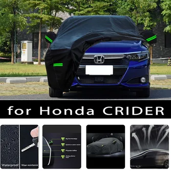 Для Honda CRIDER Наружная защита, полные автомобильные чехлы, снежный покров, солнцезащитный козырек, Водонепроницаемые пылезащитные внешние автомобильные аксессуары