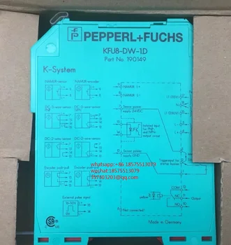 ДЛЯ Pepperl + Fuchs KFU8-DW-1.D 190149 Защитная Сетка Изолирующая Совершенно Новая 1 шт.