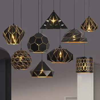 Железная Ретро-ностальгическая декоративная лампа в индустриальном стиле