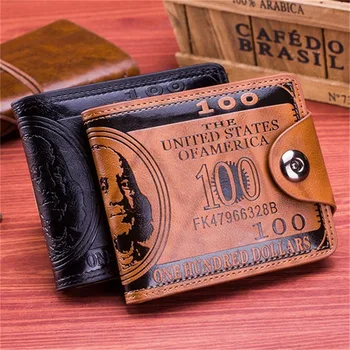 Кожаный мужской кошелек стоимостью 2024 доллара, кошелек, повседневный клатч, кошелек для денег, сумка, держатель для кредитной карты, модный новый billetera hombre