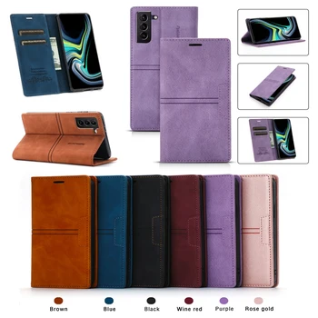 Кожаный чехол-бумажник с откидной крышкой для Sharp Aquos Sense 4G 5G 3 Plus Lite, Магнитные карты, Солты, чехлы для телефонов, чехлы Etui