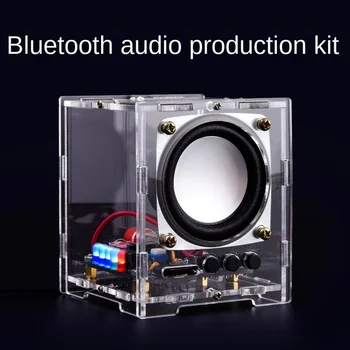 Комплект Для Производства Аудио Bluetooth DIY Electronic Small Speaker Parts Небольшой Усилитель Мощности Мобильного Телефона Динамик HU-009