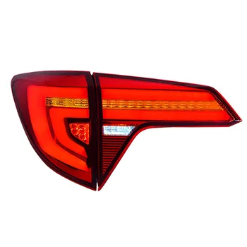 Модифицированные светодиодные задние фонари автомобильной лампы DK Motion для Honda Vezel HRV 2014-2019 в сборе сзади