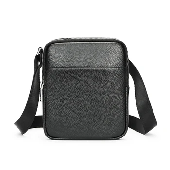 Мужские сумки из натуральной кожи, мужская сумка через плечо, высококачественная офисная сумка-мессенджер, мужская сумка через плечо