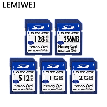 Оригинальная Карта Памяти Lemiwei SD High Speed 128MB 256MB 1GB 2GB Blue Card BC SD Card C10 Card Для Камеры