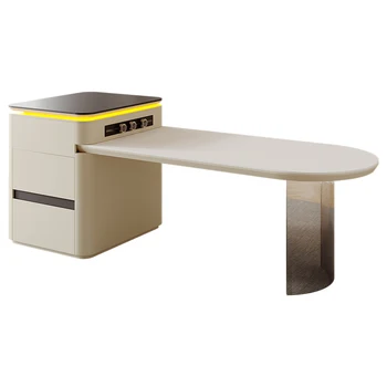 островной обеденный стол встроенный выдвижной бытовой многофункциональный обеденный стол высокого класса, перевернутый направляющий стол, обеденный стол
