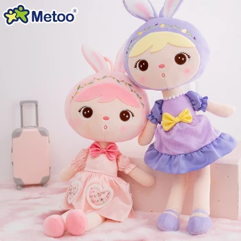 Плюшевая игрушка Metoo Новая 50-сантиметровая кукла Keppel Lolita, мягкая игрушка для сна, детские мягкие игрушки для подарка на День рождения