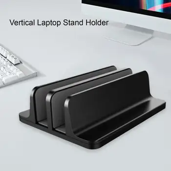 Подставка для планшета, простая в использовании, регулируемая ширина, Устойчивая к царапинам, 3 слота для хранения ноутбука, защитный вертикальный держатель подставки для ноутбука
