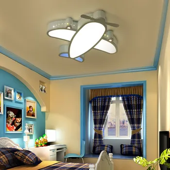 Потолочный светильник в самолете, акриловые светодиодные синие лампы, светильник для детской комнаты, светильник для детской спальни, потолочный светильник в детской комнате, светильник для комнаты мальчика