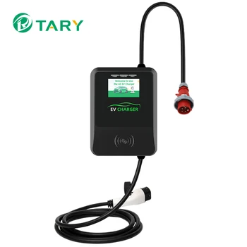 Производитель Tary 11kw 22kw 3-фазная зарядная станция wallbox AC EV мощностью 7kw 1-фазное зарядное устройство для электромобилей с управлением smart APP control с OCPP
