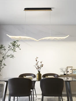 Ресторанная люстра Итальянский современный светильник роскошные дизайнерские простые крылья барный столик лампа в продвинутом смысле слова