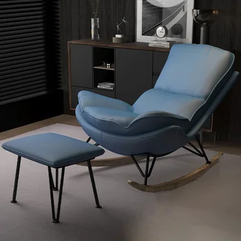 Роскошное мягкое кресло с откидной спинкой, стрейч-дизайн, Скандинавское кресло для гостиной, Удобная мебель с откидывающимися спинками, Ленивые силлоны