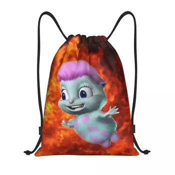 Рюкзак Bibble In Fire на шнурке, женский Мужской рюкзак для спортзала, портативная тренировочная сумка с рисунком хиппи, сумка