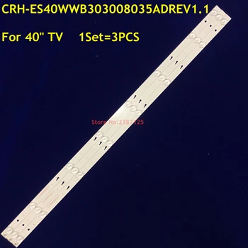 Светодиодная лента подсветки для TH-40D400C TH-40D300K T40D18SFS-01B CRH-ES40WWB303008035ADREV1.0 B ECHOM-4640WW002 LVF400SSDE E2 V12