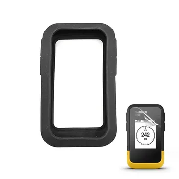Силиконовый бампер с мягким краем, защитная пленка для экрана для портативного GPS Garmin Etrex SE, защитный чехол, аксессуары для рукавов