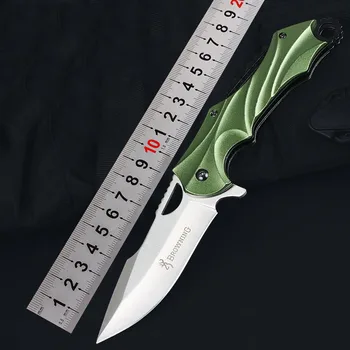 Складной нож для кемпинга из нержавеющей стали, самообороны, выживания в дикой природе, Тактический бытовой карманный охотничий нож для фруктов