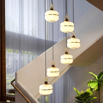 Современная простота люстры внутреннее освещение Потолочный светильник подвесные светильники светодиодные люстры для гостиной внутреннее освещение