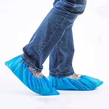 Студенческий пылезащитный нескользящий чехол Dhoe для одноразовой детской обуви из нетканого материала для взрослых 20/50/100 шт.