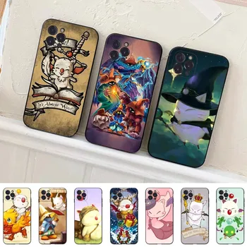 Чехол для Телефона Moogle Final Fantasy Для iPhone 15 14 11 12 13 Mini Pro XS Max Cover 6 7 8 Plus X XR SE 2020 Funda Shell
