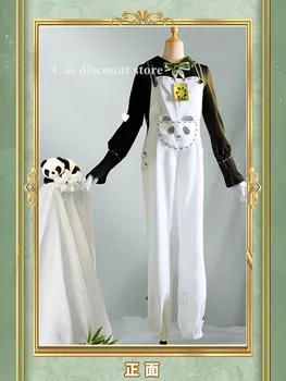 Эмма Вудс Гарденер Косплей Костюм Игровая идентичность V Panda Keeper Cos Одежда Черные Шорты Униформа Повседневная одежда Костюм